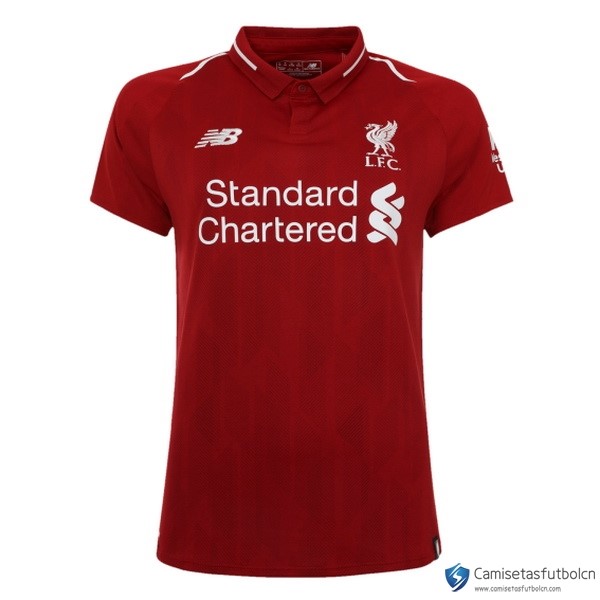 Camiseta Liverpool Primera equipo Mujer 2018-19 Rojo